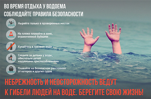 Безопасность на воде в летний период